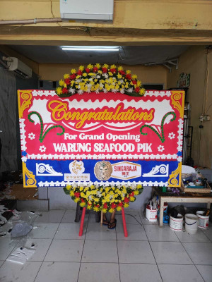 Papan Bunga Tempat Akad Nikah Cibinong